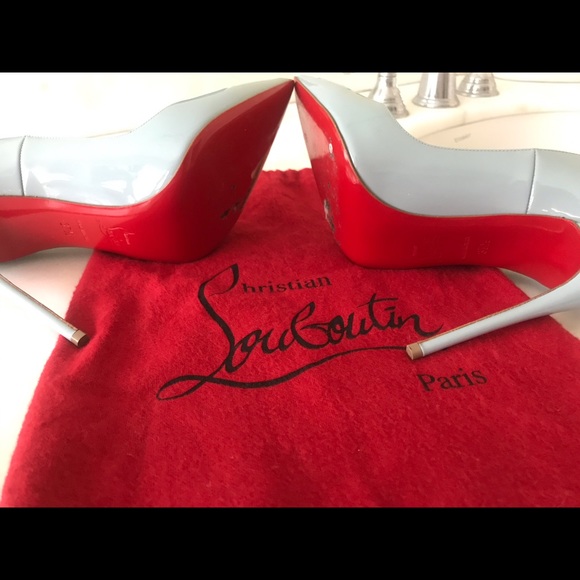 SOLD Christian Louboutin Blue So Kate 120mm 37.5 - Picture 4 of 7